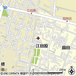 宮崎県宮崎市新別府町江田原34-5周辺の地図