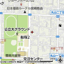 株式会社宮崎スマイルロードサービス　宮崎支店周辺の地図