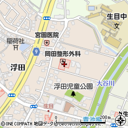 岡田整形外科医院周辺の地図