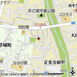 宮崎県宮崎市吉村町浮之城甲100-4周辺の地図