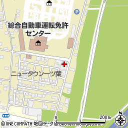 宮崎一ツ葉学科教室周辺の地図