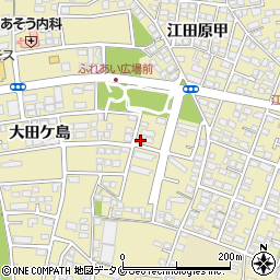 ショクリュー宮崎営業所周辺の地図