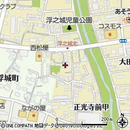 宮崎県宮崎市吉村町浮之城甲80-18周辺の地図