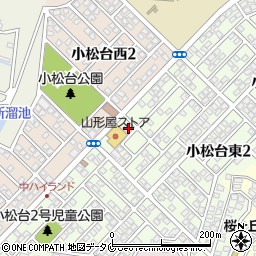 宮崎銀行小松台出張所周辺の地図