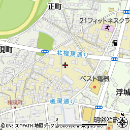 セブンイレブン宮崎権現町店周辺の地図