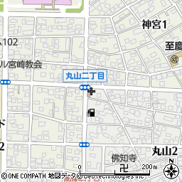 豊州パイル株式会社宮崎出張所周辺の地図