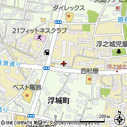 宮崎県宮崎市吉村町浮之城甲15周辺の地図