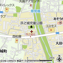 宮崎県宮崎市吉村町浮之城甲周辺の地図