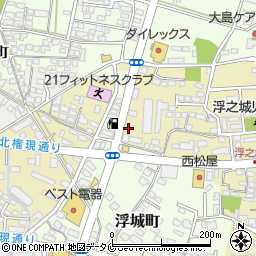 宮崎県宮崎市吉村町浮之城甲12周辺の地図