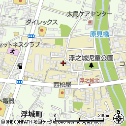 宮崎県宮崎市吉村町浮之城甲43周辺の地図