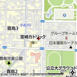 株式会社吉野酒店　霧島店周辺の地図