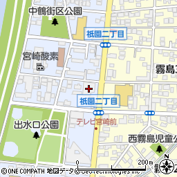 宮崎ケーブルテレビ周辺の地図