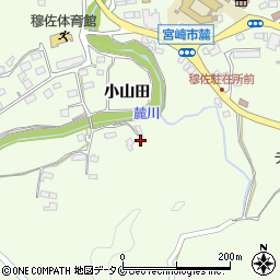 宮崎県宮崎市高岡町小山田853周辺の地図