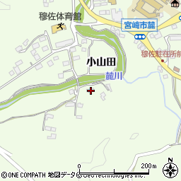 宮崎県宮崎市高岡町小山田849周辺の地図