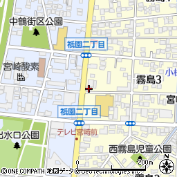 株式会社コロナ　宮崎営業所周辺の地図