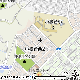 宮崎県宮崎市小松台西周辺の地図