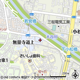 宮崎県宮崎市大塚町無量寺道下38周辺の地図