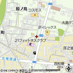 宮崎県宮崎市吉村町浮之城甲1周辺の地図