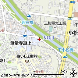 宮崎県宮崎市大塚町無量寺道下周辺の地図