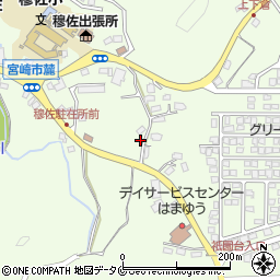 宮崎県宮崎市高岡町小山田172周辺の地図