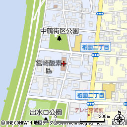 宮崎市シルバー人材センター周辺の地図