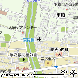 宮崎県宮崎市大島町平原937-17周辺の地図