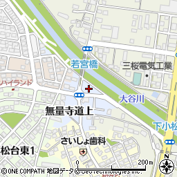 宮崎県宮崎市大塚町無量寺道下76-1周辺の地図