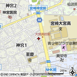 金井酒店周辺の地図