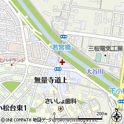 宮崎県宮崎市大塚町無量寺道下76周辺の地図