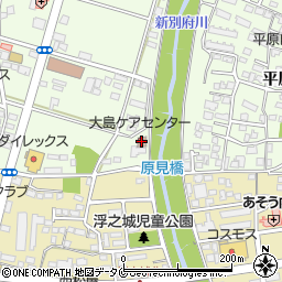 大島ケアセンター周辺の地図