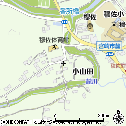 宮崎県宮崎市高岡町小山田891周辺の地図