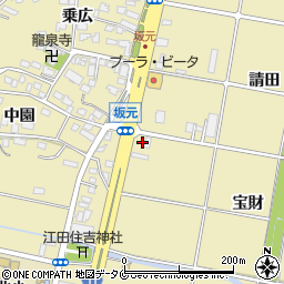 セブンイレブン宮崎宝財店周辺の地図