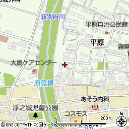 宮崎県宮崎市大島町平原947-2周辺の地図