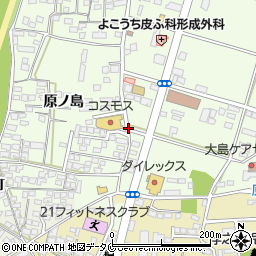 カプリチョーザ 宮崎大島通り店周辺の地図