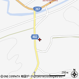 鹿児島県薩摩郡さつま町求名2199周辺の地図