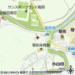 宮崎県宮崎市高岡町小山田980周辺の地図