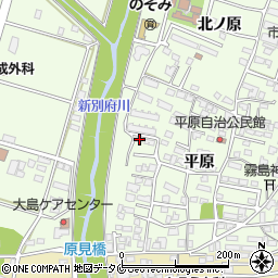 宮崎県宮崎市大島町平原951周辺の地図