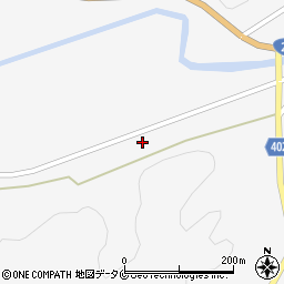 鹿児島県薩摩郡さつま町求名2164周辺の地図