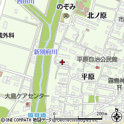 宮崎県宮崎市大島町平原966周辺の地図