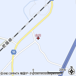 会田周辺の地図