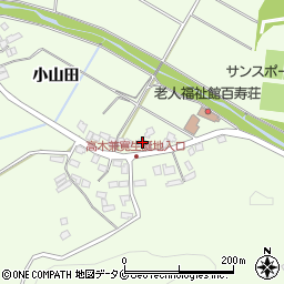 宮崎県宮崎市高岡町小山田2507周辺の地図