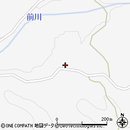 鹿児島県薩摩郡さつま町求名11223周辺の地図