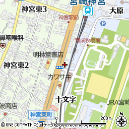 神宮ステーションビル周辺の地図