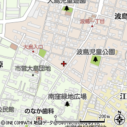 宮崎管理周辺の地図