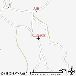 大王公民館周辺の地図