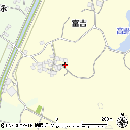 宮崎県宮崎市富吉4613周辺の地図