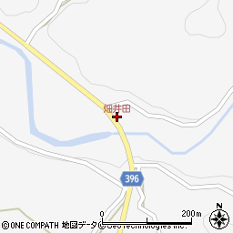 畑井田周辺の地図
