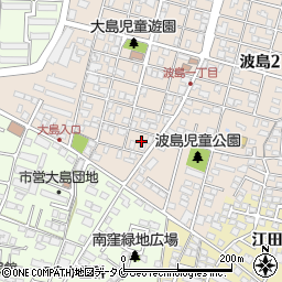 宮崎県宮崎市波島1丁目4周辺の地図