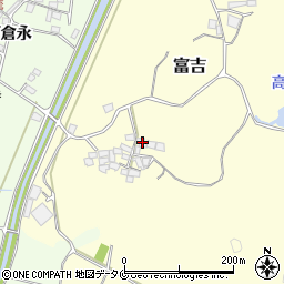 宮崎県宮崎市富吉4601周辺の地図