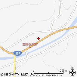 鹿児島県薩摩郡さつま町求名2610周辺の地図